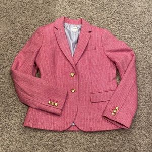 Women’s J. Crew Pink Tweed Blazer (2)
